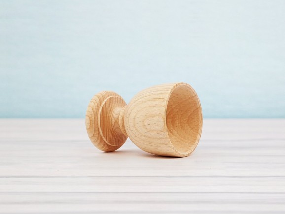 Natural wood egg cup Ref.OP54373
