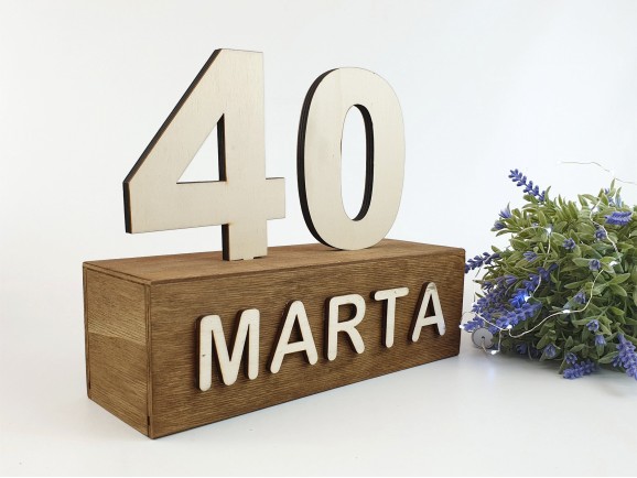 Números con Nombre para Cumpleaños Ref.11919