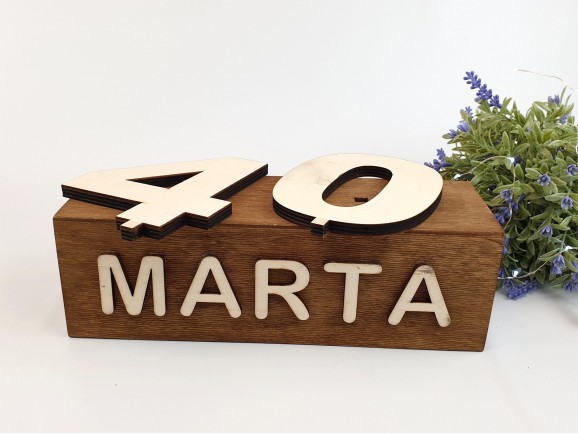 Números con Nombre para Cumpleaños Ref.11919