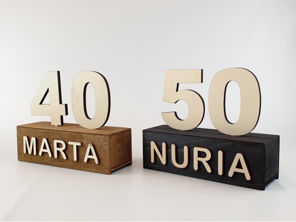 Números con Nombre para Cumpleaños Ref.11919