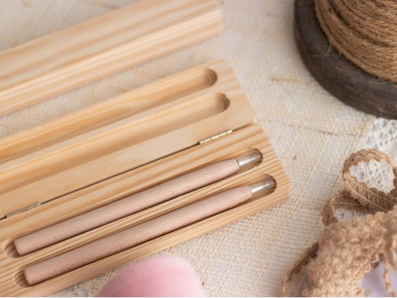 Wooden pen black ink Ref.MO6725