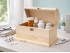 Wooden trunk 29x21x18 cm. with top cover Ref.AR08861