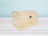 Baúl de madera 29x21x18 cm. c/tapa curva Ref.AR08861