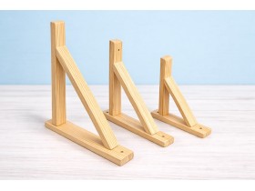 Wooden square for shelves several sizes Ref.T1051