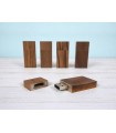 PenDrive de madera Oscura clásico con imán Ref.USBCH3
