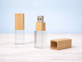 Wood and Glass PenDrive Ref.USBCH5