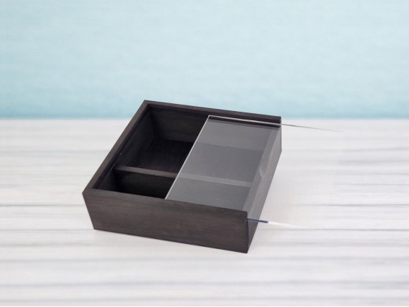 Caja Negra fotos 10x15 c/Tapa Metacrilato Ref.P00CF13NM