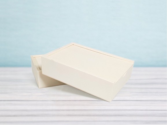 Wooden photo box 10x15 with divider Ref.P1454C4