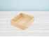 Wooden box 17.5x17.5x5.5 cm. with methacrylate lid Ref.P00C3M