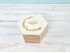 Caja de madera hexagonal 3 medidas Ref.P117