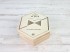 Hexagonal wooden box 3 sizes Ref.P117