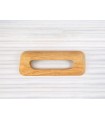 Classic open handle oak handle 12 cm. Ref.79