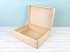 Caja de madera pino 40x30x13 cm. c/bisagra Ref.DRSD140B
