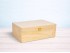 Caja de madera pino 33x22x12 cm. c/bisagra y broche Ref.PC6PF1