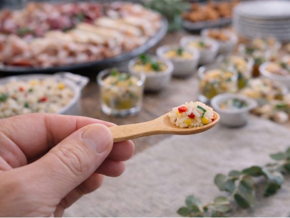 Small wooden spoon 10 cm. Ref.CCU35