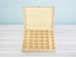 Wooden box 40x33x6 cm. with 36 interior divisions Ref.1557