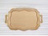 Large wooden tray with waves Ref.MO7314