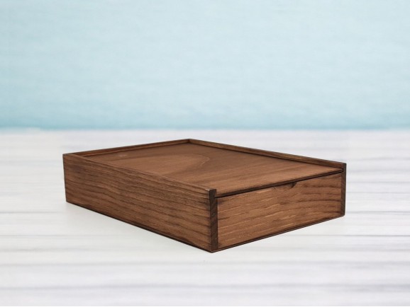 Aged wooden box for photographers Ref.P1454DT