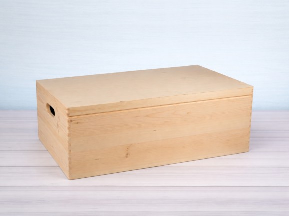 Large storage box 60x40x23 cm. with lid and handles Ref.DRSD260