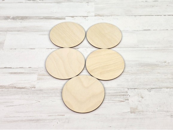 Base de madera redonda Ø9 cm. Ref.DRZP109B