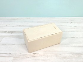 Wooden box 15.5x8x7 cm. with flush lid Ref.PC21C