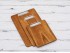 Wooden Menu Letter with flat clamp 3 measures Ref.PPE