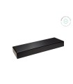 Black rectangular wooden base, 25x7x3 cm. Ref. MS1A176