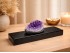 Black rectangular wooden base, 25x7x3 cm. Ref. MS1A176