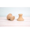 Round wooden base Ø4.5x4.5 cm for miniatures Ref.MO297
