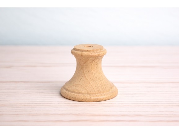 Round wooden base Ø4.5x4.5 cm for miniatures Ref.MO297