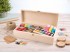 Caja de madera 33x12x8 cm. c/bisagra y broche Ref.C6MF1