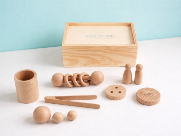 Caja de madera de los tesoros WoodForKids Ref.MO2020