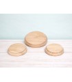 Round Pine Bases with profile 2 sizes Ref.2540