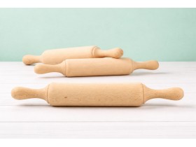 Wooden rolling pin 27 cm. Ref.MO1990