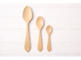 Wooden spoon 3 sizes Ref.1101