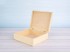 Wooden box 19x19x7 cm. Ref.1161A