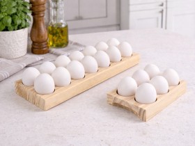 Wooden egg cup 2 sizes Ref.AT8000