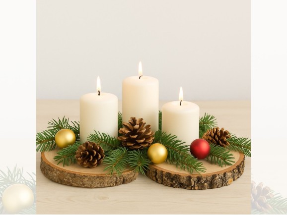 100% natural wood slice Ref.MO1223