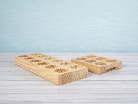 Wooden egg cup 2 sizes Ref.AT8000