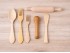 Wooden rolling pin 27 cm. Ref.MO1990