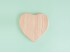 Corazón de madera maciza 22x22x2 cm. Ref.AT11419