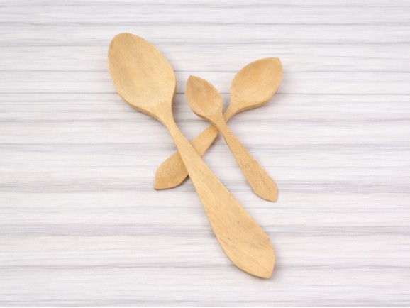 Wooden spoon 3 sizes Ref.1101