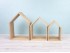 3-in-1 Wooden House Shelving Set Ref.DRPO40