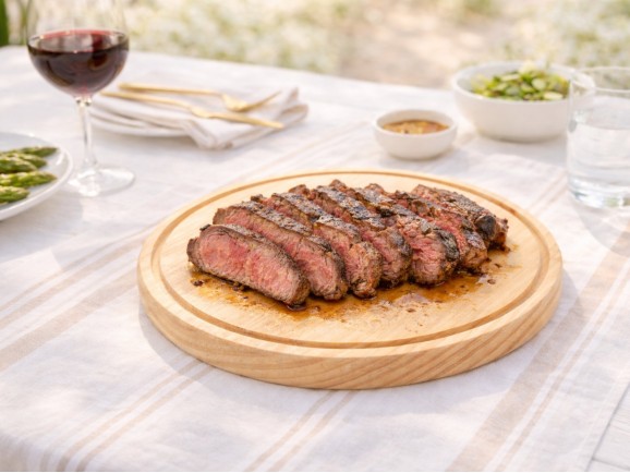 Plato de madera con ranura 2 medidas Ref.AT0803