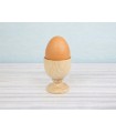 Natural wood egg cup Ref.OP54373