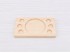 Wooden board for 6 sauces Ref.AT37002