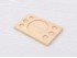 Wooden board for 6 sauces Ref.AT37002