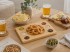 Wooden board for 6 sauces Ref.AT37002