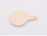 Tabla de madera haya Ø12,5 cm. c/mango Ref.DRKD822