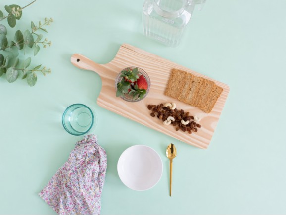 Wooden chopping board with handle 3 sizes Ref.AR01374
